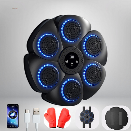 BoxBuddy™ | Interactieve Bokstraining | Slimme Technologie voor Kracht & Snelheid | Bluetooth Connectiviteit | Voor Kinderen & Volwassenen | Duurzaam Design | Eenvoudige Montage | Geschikt voor Thuisgebruik