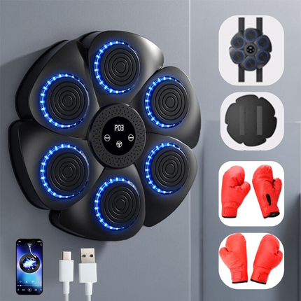 BoxBuddy™ | Interactieve Bokstraining | Slimme Technologie voor Kracht & Snelheid | Bluetooth Connectiviteit | Voor Kinderen & Volwassenen | Duurzaam Design | Eenvoudige Montage | Geschikt voor Thuisgebruik