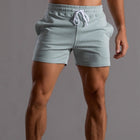 Retro Zwemshort Heren | Sneldrogende Polyester Ribstof | Slim Fit | Elastische Tailleband | Binnenvoering | Zomer Casual