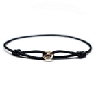 Infinity Armband | Luxe Kleurige Sieraden | Stijlvolle Clip-on Sluiting | Tijdloze Tri-Color Stijl | Vergulde Materialen