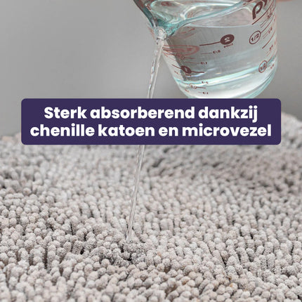 Absorberende Hondenmat CleanPaw | Geschikt Voor Alle Vloeren | Anti-slip Design | Wasmachinebestendig | Vuil- en Wateropvang | Ideaal Tegen Vuile Poten | Duurzame Vezels | Voor Parket Tegels Hout Marmer | Dierenbenodigdheden