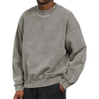 Stijlvolle Jason Herentrui | Slim-Fit Katoen Blend | Moderne Pasvorm | Subtiele Details & Veelzijdige Kleuren | Comfort & Warmte