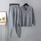 Zara Vrouwelijke Mode Set | Comfortabele Gebreide Trui met Stijlvolle Broek | Luxe Stoffen | Diverse Kleuren | Perfecte Pasvorm | Trendy Outfit voor Dagelijks Gebruik | Elegante Look | Modieuze Damesset | Bovenkleding & Broekcombinatie