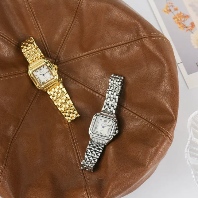 Dames Horloge | Roestvrijstaal | Elegant Design | Comfortabele Band | Tijdloos Sieraad | 25 mm Wijzerplaat | 8 mm Kastdikte | 22,5 cm Bandlengte | Voor Zakelijk & Casual | Hoogwaardige Materialen | Slank & Modieus | Ideale Pasvorm