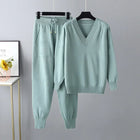 Zara Vrouwelijke Mode Set | Comfortabele Gebreide Trui met Stijlvolle Broek | Luxe Stoffen | Diverse Kleuren | Perfecte Pasvorm | Trendy Outfit voor Dagelijks Gebruik | Elegante Look | Modieuze Damesset | Bovenkleding & Broekcombinatie