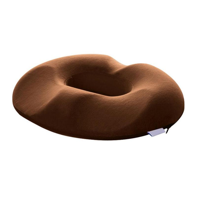 Donutvormig Zitkussen Aambeienpijn Stuitkussen Verlichting | Traagschuim | Ergonomisch Zitcomfort | Antislipbasis | Verbeterde Houding | Comfortabel en Duurzaam | Afneembare Wasbare Hoes | Perfect thuis, Auto, Kantoor | Aanbevolen door Fysiotherapeuten