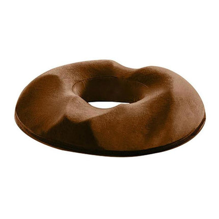 Donutvormig Zitkussen Aambeienpijn Stuitkussen Verlichting | Traagschuim | Ergonomisch Zitcomfort | Antislipbasis | Verbeterde Houding | Comfortabel en Duurzaam | Afneembare Wasbare Hoes | Perfect thuis, Auto, Kantoor | Aanbevolen door Fysiotherapeuten