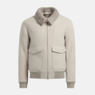 Winterjas Heren Beige | Stijlvolle Bomber met Zachte Voering | Regular Fit Design | Duurzaam en Modieus | Ribgebreide Boorden en Meerdere Zakken | Ideaal voor Koude Dagen | Moderne en Casual Uitstraling