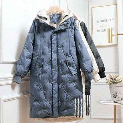 Ivy Warm Lange Gevoerde Winterjas Dames | Regular Fit | Tijdloze Elegantie | Luxe & Multifunctioneel | Belle Couture
