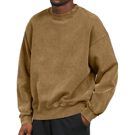 Stijlvolle Jason Herentrui | Slim-Fit Katoen Blend | Moderne Pasvorm | Subtiele Details & Veelzijdige Kleuren | Comfort & Warmte