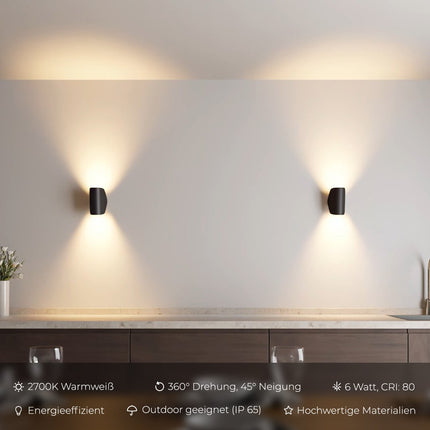 Moderne LED Wandverlichting | Subtiele Verlichting | Luxe Uitstraling | Hoogwaardige Afwerking | Past Bij Diverse Interieurstijlen | Energiezuinig | Niet-Verblindende Gloed | Geschikt Voor Elke Kamer | Functioneel Ontwerp | Sfeerverlichting