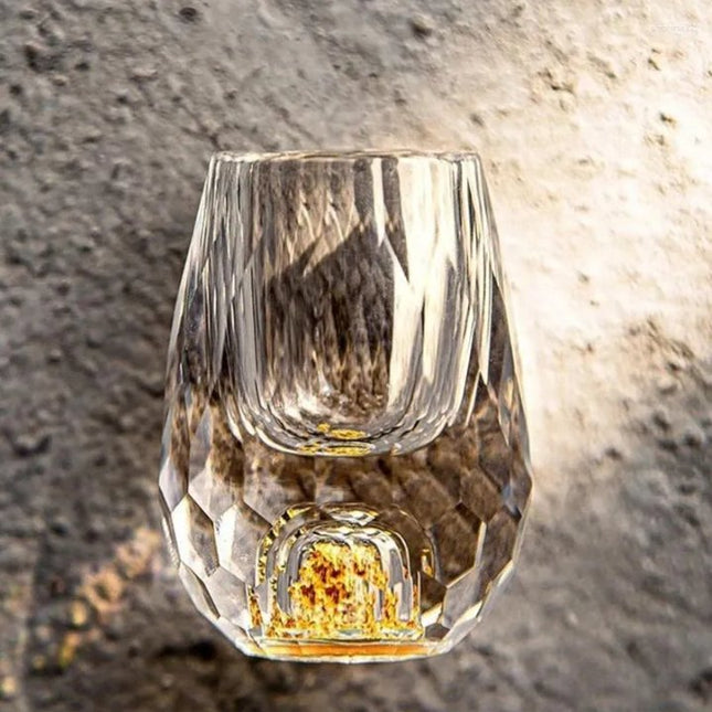 Luxe Kristallen Shotglazen Set 6 stuks | Hoogwaardig Kristal Design | Ideaal voor Whisky Wodka Likeur | Feestelijke Sfeer | Tijdloze Elegantie | Makkelijk Onderhoud | Perfect voor Diners en Feestjes | Verfijning in Elk Detail