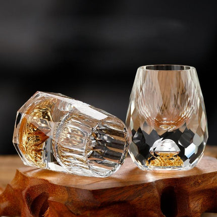 Luxe Kristallen Shotglazen Set 6 stuks | Hoogwaardig Kristal Design | Ideaal voor Whisky Wodka Likeur | Feestelijke Sfeer | Tijdloze Elegantie | Makkelijk Onderhoud | Perfect voor Diners en Feestjes | Verfijning in Elk Detail