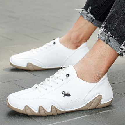UltraFlex Leer Barefoot Schoenen | Unisex Waterdicht | Antislip Rubberzool | Comfortabele Natuurlijke Beweging | Gezonde Voeten | Duurzaam Flexibel Ontwerp | Voor Wandelen Regen Ijzige Paden | Uitstekende Grip | Voorkomt Voetproblemen