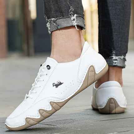 UltraFlex Leer Barefoot Schoenen | Unisex Waterdicht | Antislip Rubberzool | Comfortabele Natuurlijke Beweging | Gezonde Voeten | Duurzaam Flexibel Ontwerp | Voor Wandelen Regen Ijzige Paden | Uitstekende Grip | Voorkomt Voetproblemen