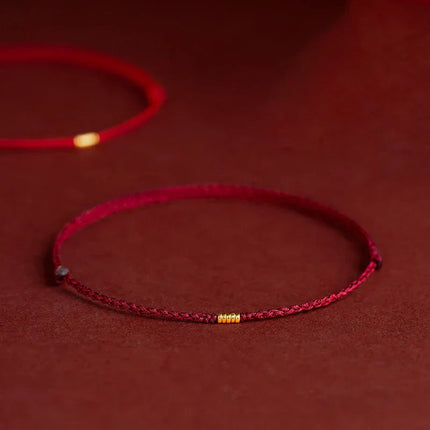 Handgemaakte Tibetaanse Spirituele Energie Armband | Verstelbare Pasvorm | Persoonlijk Geluk en Welzijn | Hoge Kwaliteit