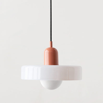 Bauhaus Design Hanglamp | Gekleurd Glas | Modern Interieur | Energiezuinig | Kies Jouw Ruimte | Eyecatcher Verlichting