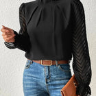 High-Neck Blouse voor vrouwen - Visconte