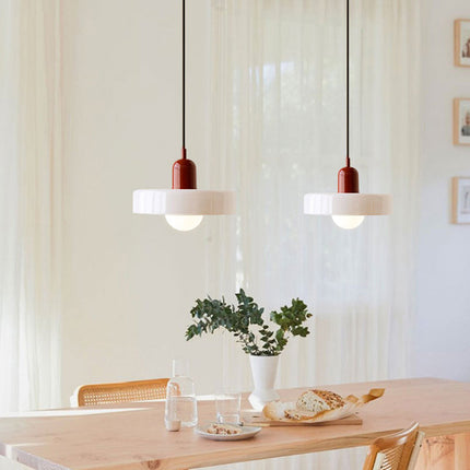 Bauhaus Design Hanglamp | Gekleurd Glas | Modern Interieur | Energiezuinig | Kies Jouw Ruimte | Eyecatcher Verlichting