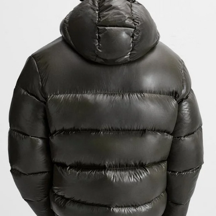 Heren Winterjas Dons | Warme Puffer Jacket 100% Dons | RCS Gerecycled Polyamide | Verstelbare Capuchon & Hals | Koude Bestendig