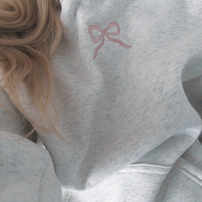 Dames Hoodie Roze | Comfortabele Trui | Hoogwaardige Materialen | Unieke Strikdetail | Regular Fit | Warme Casual Stijl