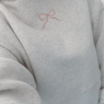 Dames Hoodie Roze | Comfortabele Trui | Hoogwaardige Materialen | Unieke Strikdetail | Regular Fit | Warme Casual Stijl