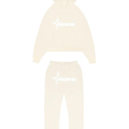 NOFS Unisex Hoodie-Set | Zachte Katoenmix | Trendy & Comfortabel | Regular Fit | Geschikt Voor Thuis & Buiten | S-XXL | Ademend & Tijdloos | Voor Mix & Match Looks | Moderne Unisex Stijl | Kledingkast Essential