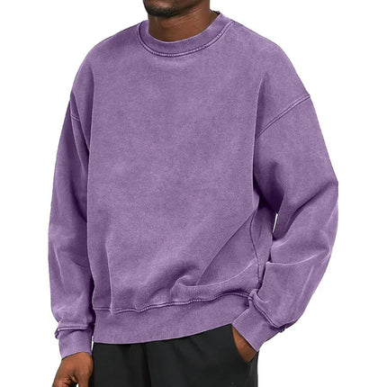 Stijlvolle Jason Herentrui | Slim-Fit Katoen Blend | Moderne Pasvorm | Subtiele Details & Veelzijdige Kleuren | Comfort & Warmte