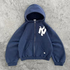 Vest Navy Blauw
