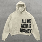 Y2K Oversized Hoodie | Unisex | Comfortabel Boxy Pasvorm | Zachte Duurzame Materialen | Tijdloze Casual Stijl | Uniek Abstract Design