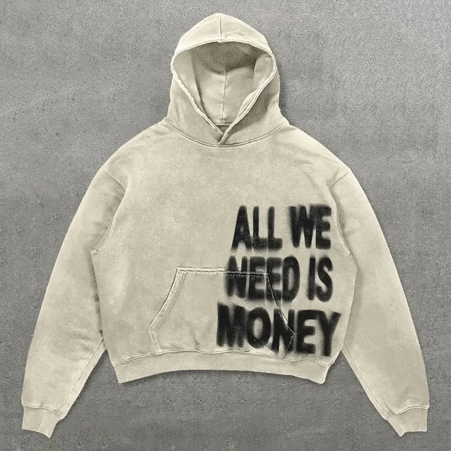 Y2K Oversized Hoodie | Unisex | Comfortabel Boxy Pasvorm | Zachte Duurzame Materialen | Tijdloze Casual Stijl | Uniek Abstract Design
