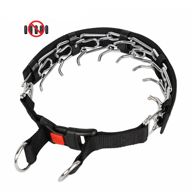 PawGuard | Duurzame en verstelbare hondenhalsband | Comfortabel en veilig | Ultiem aanpak voor hondentraining | Geschikt voor alle hondenmaten | Nylon met verchroomde pincher en snelsluiting | Ideaal voor gedragscorrectie en comfort