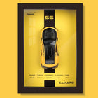 3D Die Cast Auto Model | Elegante Autolijst Decoratie | Wandkunst voor Woonkamer & Kantoor | Perfect Cadeau voor Autoliefhebbers | Hoogwaardige Kunst Collectie | Muurdecoratie Auto Thema