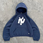 Hoodie Navy Blauw