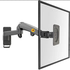 North Bayou NB F150 Gasveer 17-35 inch LED TV Muurbeugel Monitorhouder Ergonomische Arm Max. VESA 100*100mm Draaglast 3-12kg | Verstelbare TV Muurbeugel 17-35 inch Full-Motion VESA 100*100mm Zwart/Zilver