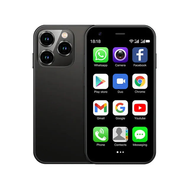 TinyTech Smartphone voor Kinderen | Veilig Leren en Spelen | Educatieve Apps | Ergonomisch Ontwerp | HD Touchscreen | 8MP Camera | Langdurige 3000mAh Batterij | Ouderlijk Toezicht | Ideaal voor Kinderen | 16GB Opslag | GPS-Tracking