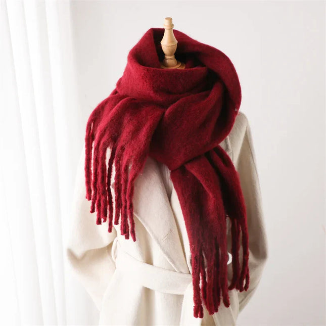 Velucci Dames Sjaal | Winter Herfst Lente | Luxe Zachte Cashmere-imitatie | Chique Kleurrijk | 240x38cm | Stijlvolle Accessoire