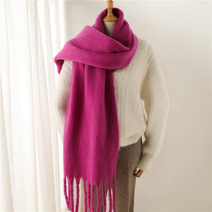 Velucci Dames Sjaal | Winter Herfst Lente | Luxe Zachte Cashmere-imitatie | Chique Kleurrijk | 240x38cm | Stijlvolle Accessoire