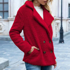 Theresa Mode Teddyjack Dames | Kort Fluffy Jas Katoen | Bruin, Zwart, Blauw, Olijfgroen | Knus Warm Trendy Design | Herfst/Winterjas | Ideaal Voor Casual Jeans & Jurken | Comfortabele Pasvorm | Berkenbosch