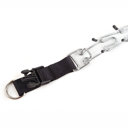 PawGuard | Duurzame en verstelbare hondenhalsband | Comfortabel en veilig | Ultiem aanpak voor hondentraining | Geschikt voor alle hondenmaten | Nylon met verchroomde pincher en snelsluiting | Ideaal voor gedragscorrectie en comfort