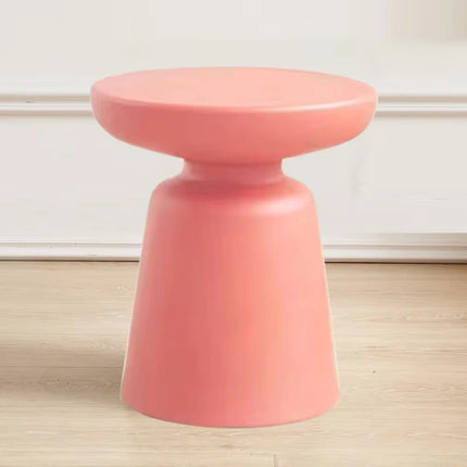 Theetafel UVR | Moderne Ronde Bijzettafel Living Room | Kleine Balkon Tafel | Minimalistisch Design |  Zwart Kunststof Tafel UVR