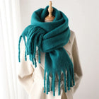 Velucci Dames Sjaal | Winter Herfst Lente | Luxe Zachte Cashmere-imitatie | Chique Kleurrijk | 240x38cm | Stijlvolle Accessoire