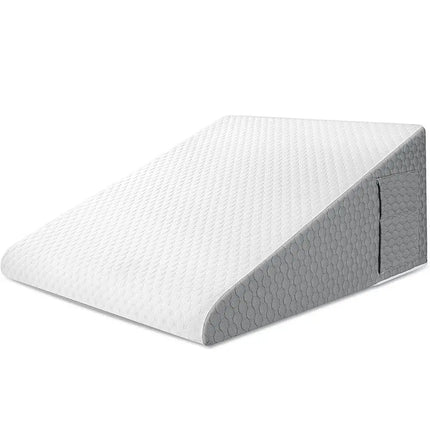 Ergonomisch Wigkussen | Ondersteunend Driehoekskussen | Geheugenfunctie Foam | Ademend | Voor Reflux en Hernstel | Reizen en Beddengoed | Polyester/Katoen | Plaid en Gestreept | ZK558 | Gewicht 1-1.5 kg | Afneembare Hoes