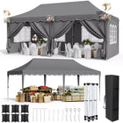 Heavy Duty Opvouwbare Paviljoen 3x6m Tuintent Pop-up Waterdicht Tuinfeest Tenten | Waterdichte Opvouwbare Paviljoen 3x6m UV50+ | Met Zijwanden | Stabiel Frame | 420D Oxford Stof | Geschikt Voor Tuinactiviteiten