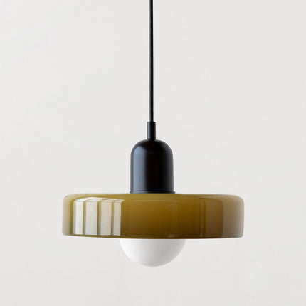 Bauhaus Design Hanglamp | Gekleurd Glas | Modern Interieur | Energiezuinig | Kies Jouw Ruimte | Eyecatcher Verlichting