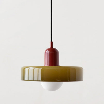 Bauhaus Design Hanglamp | Gekleurd Glas | Modern Interieur | Energiezuinig | Kies Jouw Ruimte | Eyecatcher Verlichting