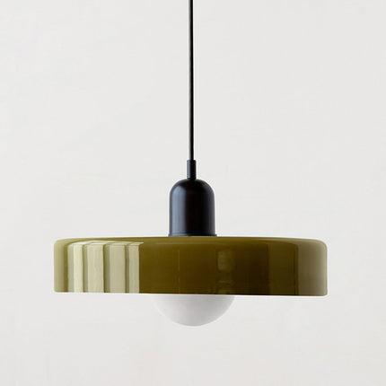 Bauhaus Design Hanglamp | Gekleurd Glas | Modern Interieur | Energiezuinig | Kies Jouw Ruimte | Eyecatcher Verlichting