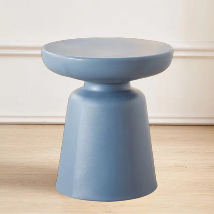 Theetafel UVR | Moderne Ronde Bijzettafel Living Room | Kleine Balkon Tafel | Minimalistisch Design |  Zwart Kunststof Tafel UVR