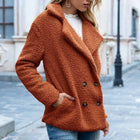 Theresa Mode Teddyjack Dames | Kort Fluffy Jas Katoen | Bruin, Zwart, Blauw, Olijfgroen | Knus Warm Trendy Design | Herfst/Winterjas | Ideaal Voor Casual Jeans & Jurken | Comfortabele Pasvorm | Berkenbosch