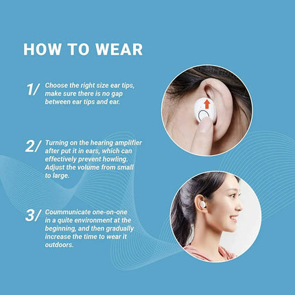 Bluetooth Gehoorapparaten met App-bediening | Slimme Hoortoestellen Volledig Aangepast | Compact & Discreet Design | Volumeregeling & Luistermodi | Eenvoudige Connectiviteit | Gehoorverbetering met Smartphone-integratie | Voor Actieve Gebruikers